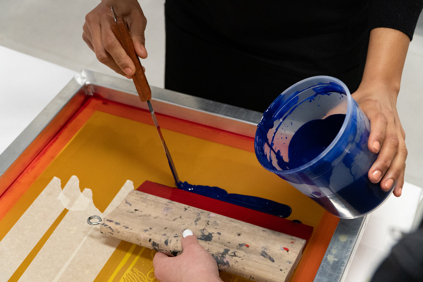 Siebdruck Workshop 05.11.2025 (18:00 – 22:00)